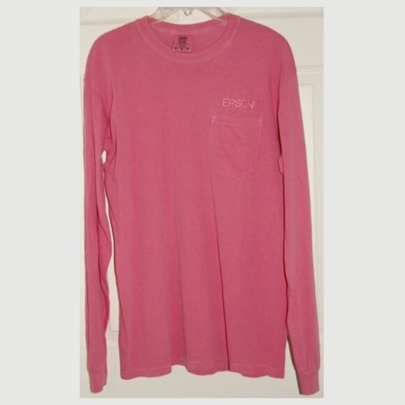 Comfort Colors Unisex EPSON Top (Bust: 41"), Size M, Pink - Picture 1 of 6